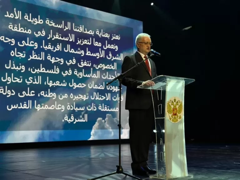 جيورجي بوريسينكو: روسيا سعيدة للغاية بالتطور الناجح للعلاقات مع مصر في مختلف المجالات