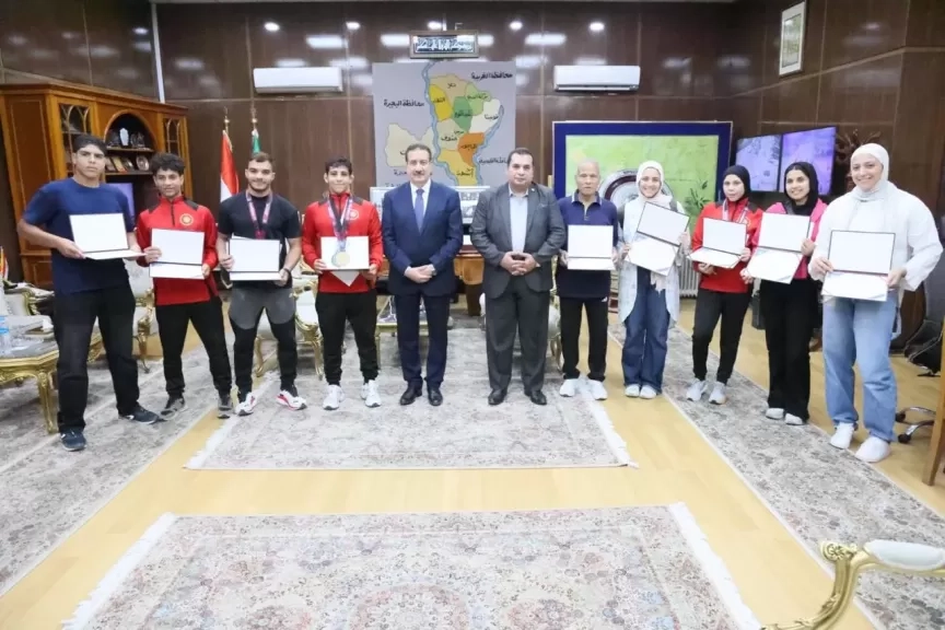 محافظ المنوفية يكرم المتميزين رياضيًا لحصولهم على بطولات دولية وميدليات ذهبية