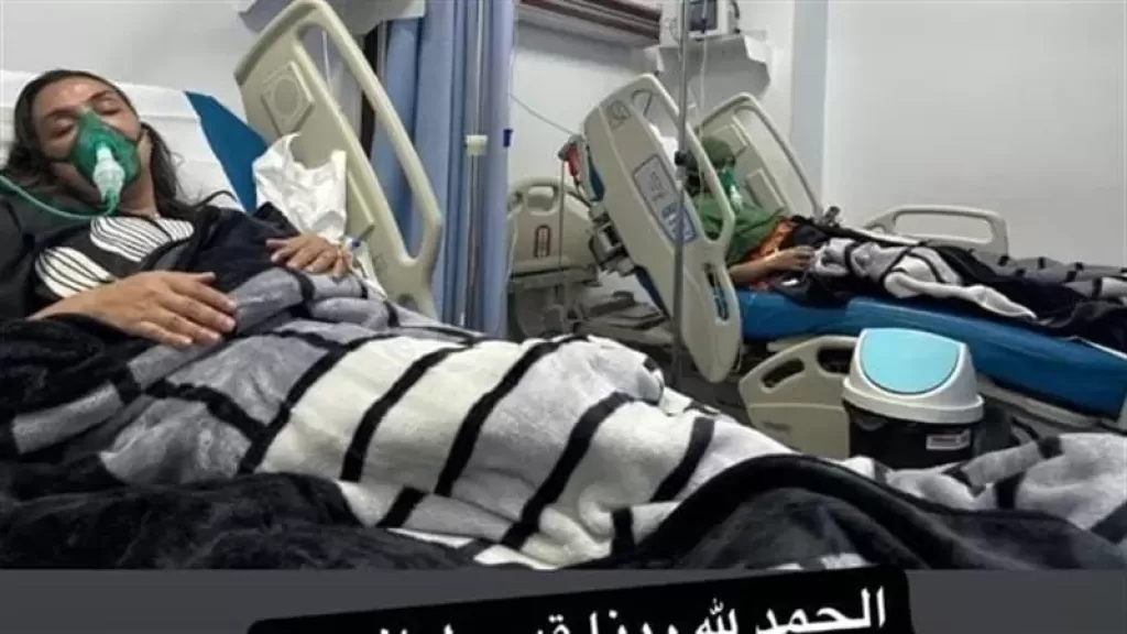 انتقال صفاء جلال للمستشفى أثر تعرضها لوعكة صحية