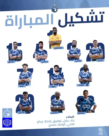 تشكيل بيراميدز في مواجهة الإسماعيلي