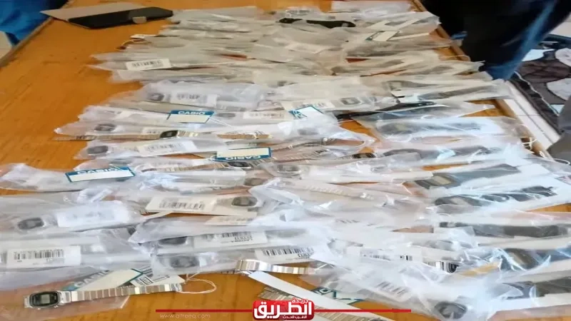 جمارك نويبع تحبط محاولة تهريب أدوية وساعات