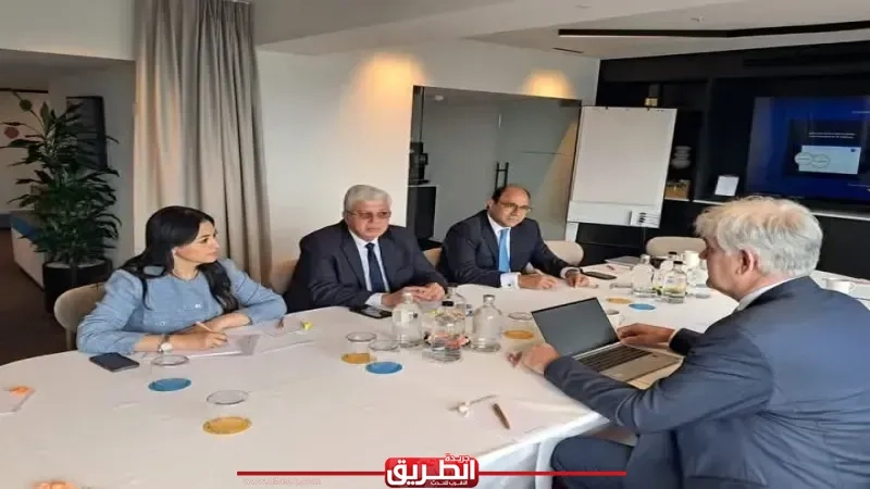 وزير التعليم العالي يلتقي نائب رئيس جامعة كيه يو لوفين