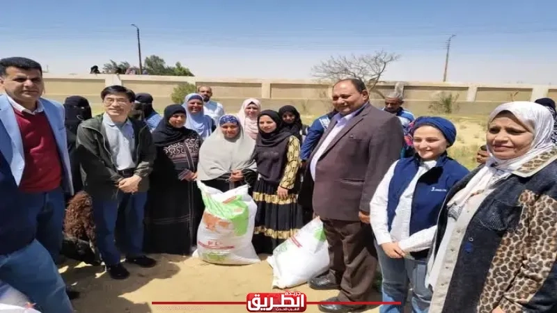 نائبا وزير الزراعة ورئيس الإيفاد يتفقدان مشروعات الاستثمارات الزراعية في المنيا