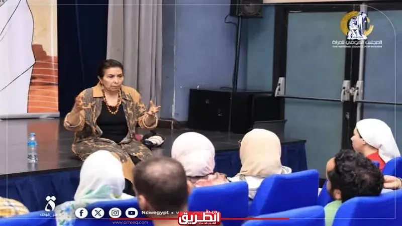 لجنة الثقافة والفنون بالمجلس القومي للمرأة تشارك فى فعاليات دوائر حكي لبرنامج 'نقول سوا'