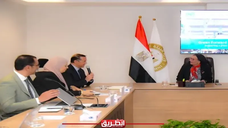 وزيرة البيئة تلتقي مع ممثلي برنامج الأمم المتحدة للتنمية الصناعية