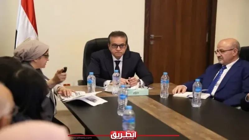 وزير الصحة يبحث مع وفد منظمة الصحة العالمية مستجدات المبادرة العالمية لسرطان الأطفال
