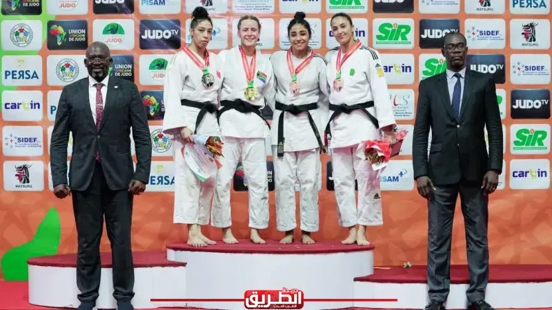 طالبة تجارة طنطا تحصد ذهبية الفرق وبرونزية الفردي في بطولة أفريقيا للجودو