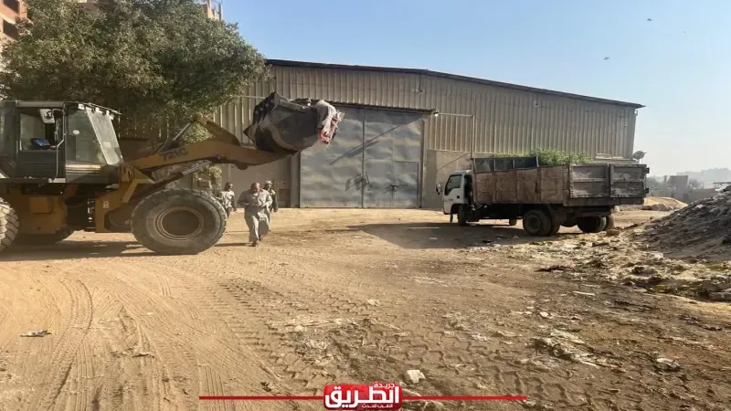 الجيزة تضرب بيد من حديد وترفع 150 طن مخلفات فى حملات مكبرة