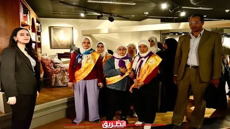 زيارة لمعرض 'السادات' ضمن فعاليات المعسكر الأول لذوي الهمم بمكتبة الإسكندرية