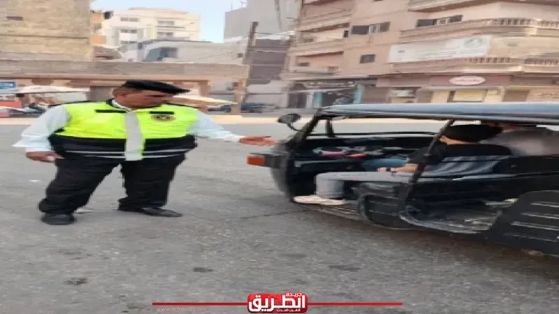 تحرير 108 مخالفة متنوعة في حملة مرورية بالغربية