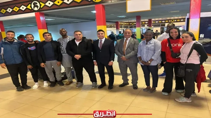 منتخب مصر يصل غينيا للمشاركة في البطولة الأفريقية للسامبو