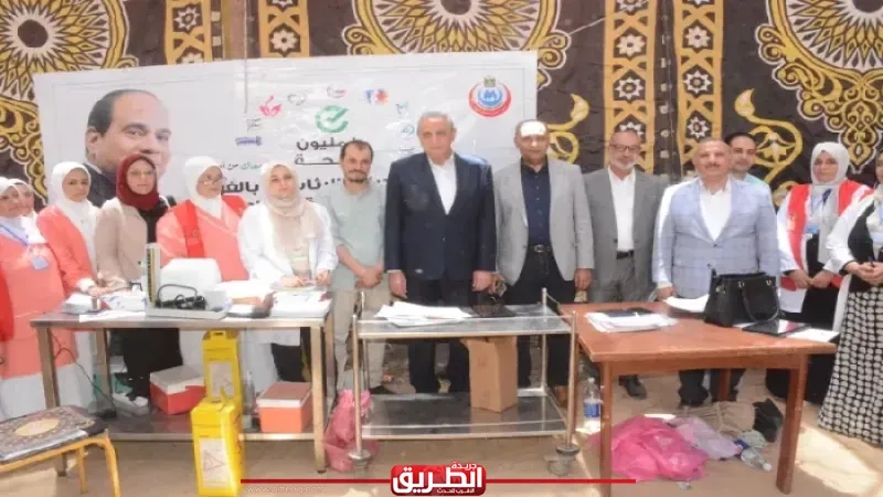 'بلدك معاك'.. انطلاق أكبر قافلة طبية وخدمية بقطور برعاية محافظة الغربية والمنطقة الشمالية العسكرية