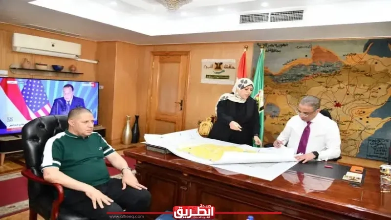محافظ الفيوم يعتمد المخطط التفصيلى لقرية 'أبو شنب' بأبشواى