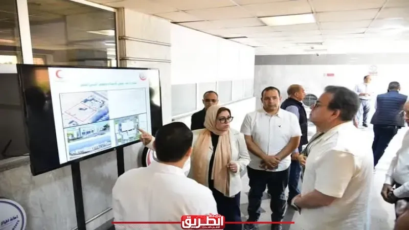 وزير الصحة يتفقد مستشفى وادي النطرون التخصصي بمحافظة البحيرة
