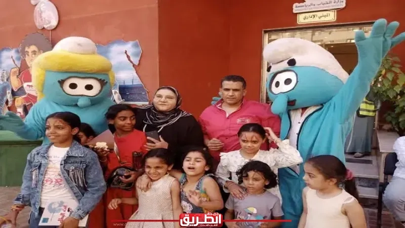 ورش متنوعة للثقافة في برنامج 'فرحة العيد' مع الأطفال بالمناطق الجديدة الآمنة