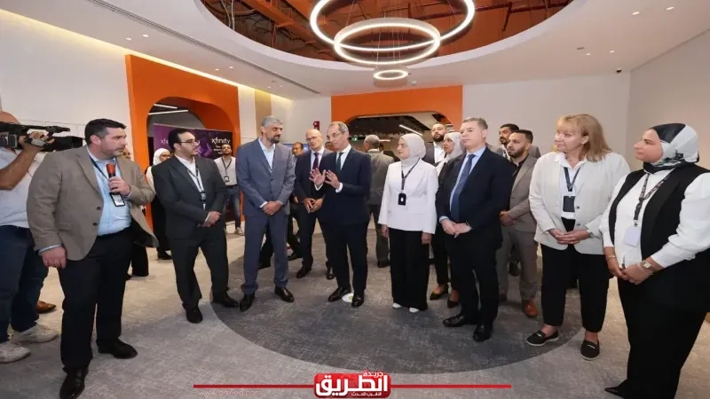 وزير الاتصالات يتفقد مقر شركة VXI الأمريكية الرائدة عالميًا في مجال خدمات التعهيد في القاهرة