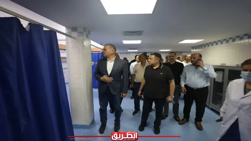 وزيرا البترول والعمل يطمئنان على الناجين من حادث بارج خليج السويس
