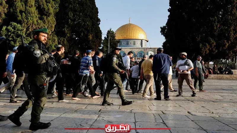 اقتحام جديد لساحات المسجد الأقصى تحت حماية شرطة الاحتلال الإسرائيلي