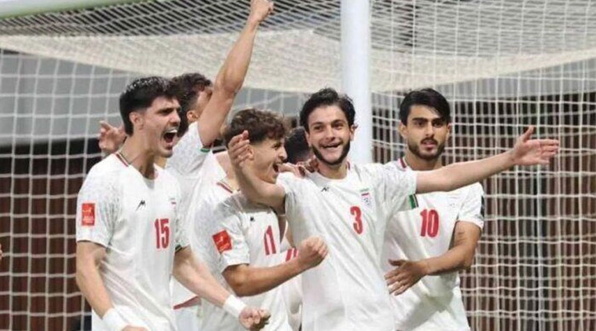 تأهل ايران للدور ربع النهائي بكأس آسيا للشباب لكرة القدم
