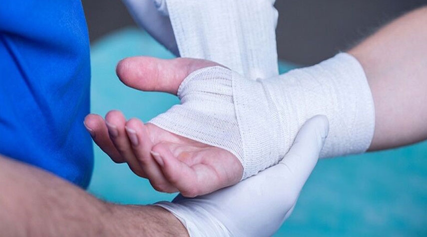 تطوير علاج الجروح المكونة من الطبقتين مع تقليل خطر العدوى
