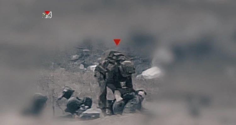 القسام تبث مشاهد لقنص إسرائيليين شمال غزة