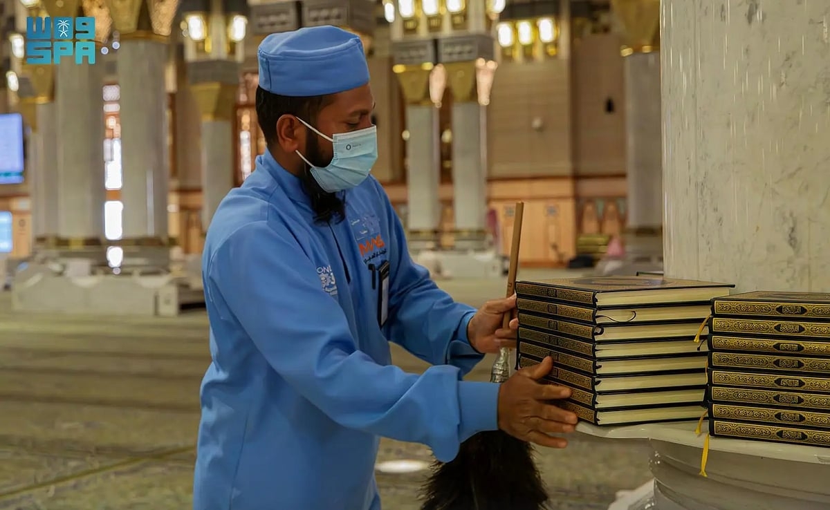 اخبار السعودية : "شؤون الحرمين".. خدمات متكاملة لاستقبال ضيوف الرحمن في المسجد النبوي بعد أداء فريضة الحج