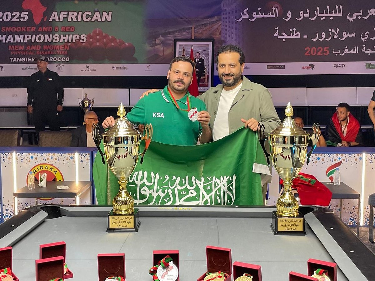 اخبار السعودية : في بطولة كأس الاتحاد العربي.. أخضر البليارد والسنوكر يحصد 6 ميداليات