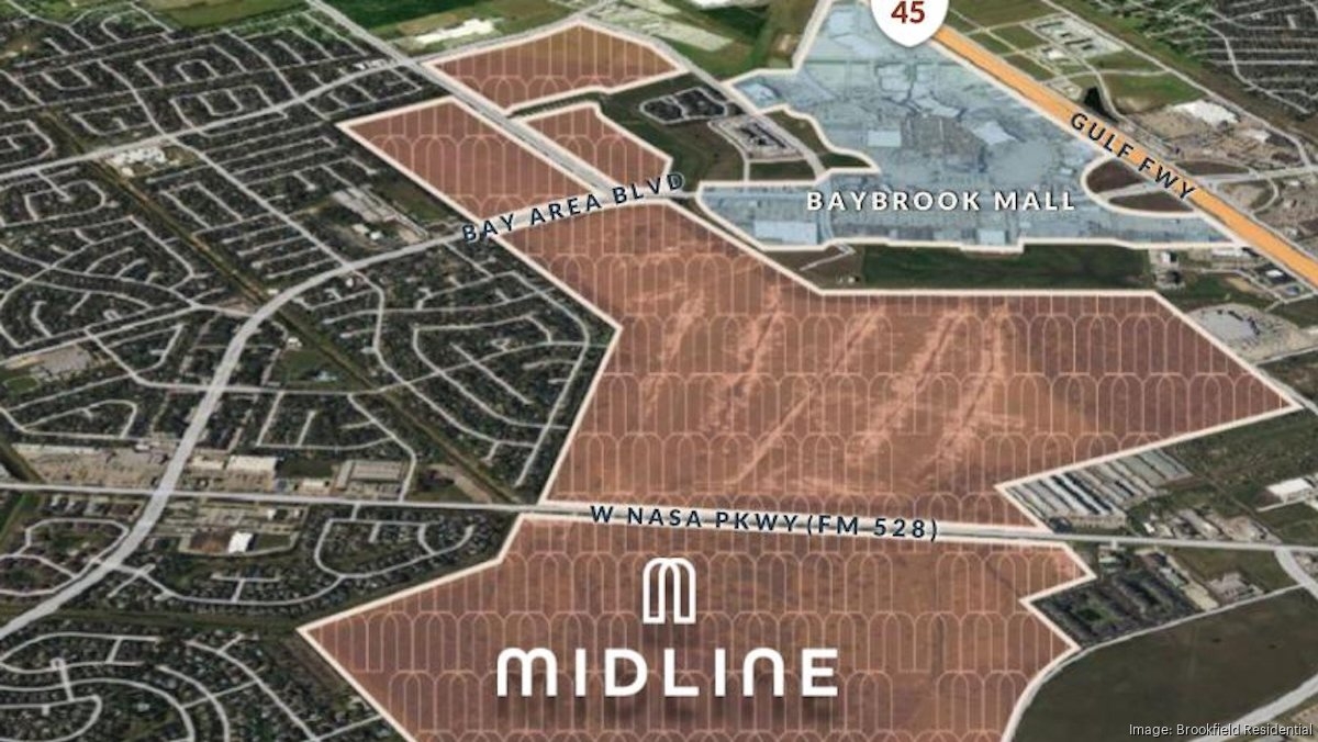 Brookfield, CDC Houston developing Midline near Baybrook Mall