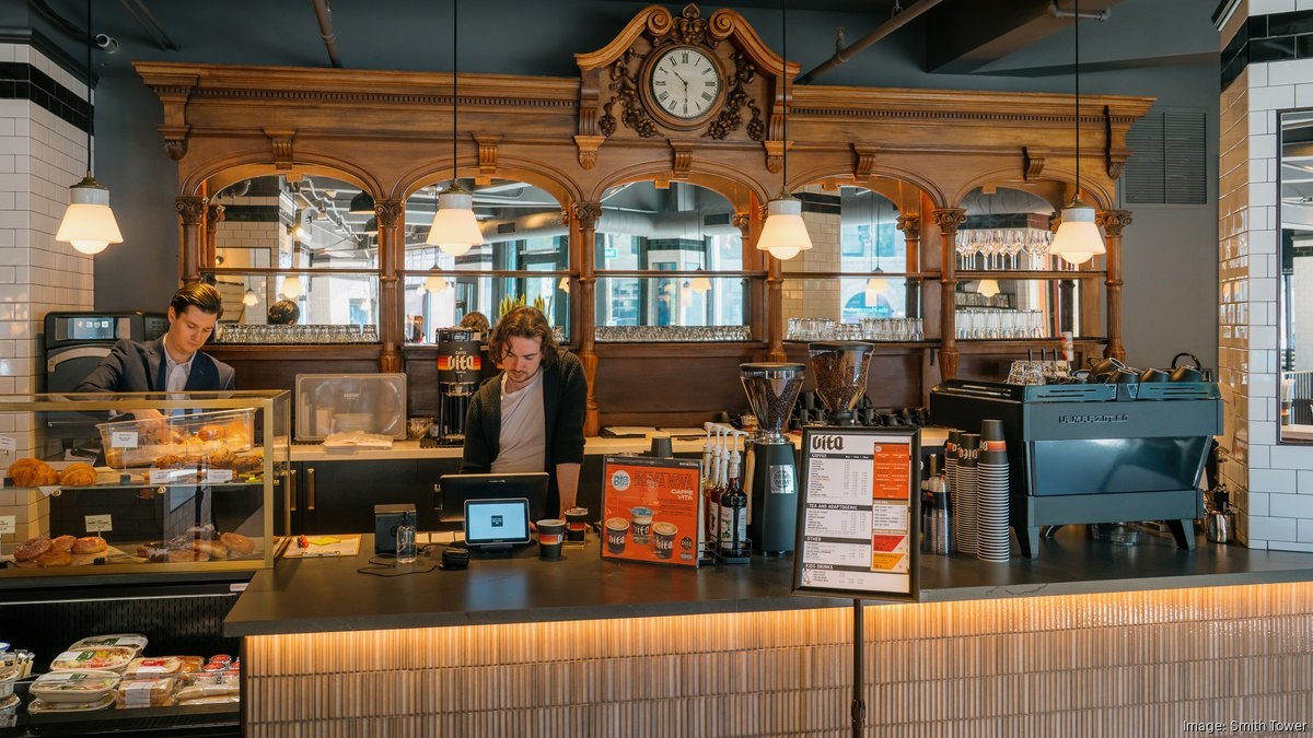 Caffe Vita opens at historic Smith Tower
