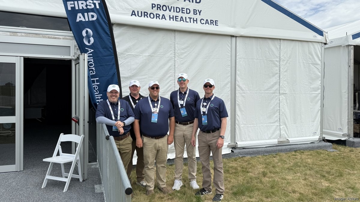 Aurora provides first aid on golf's biggest stage at Erin Hills