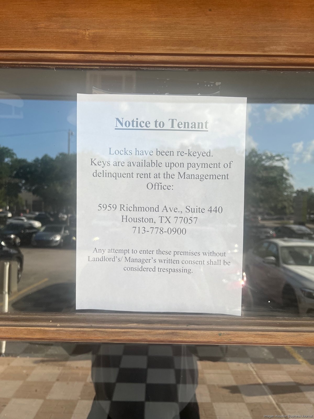 Collina's Italian Cafe locked out of Greenway Plaza location