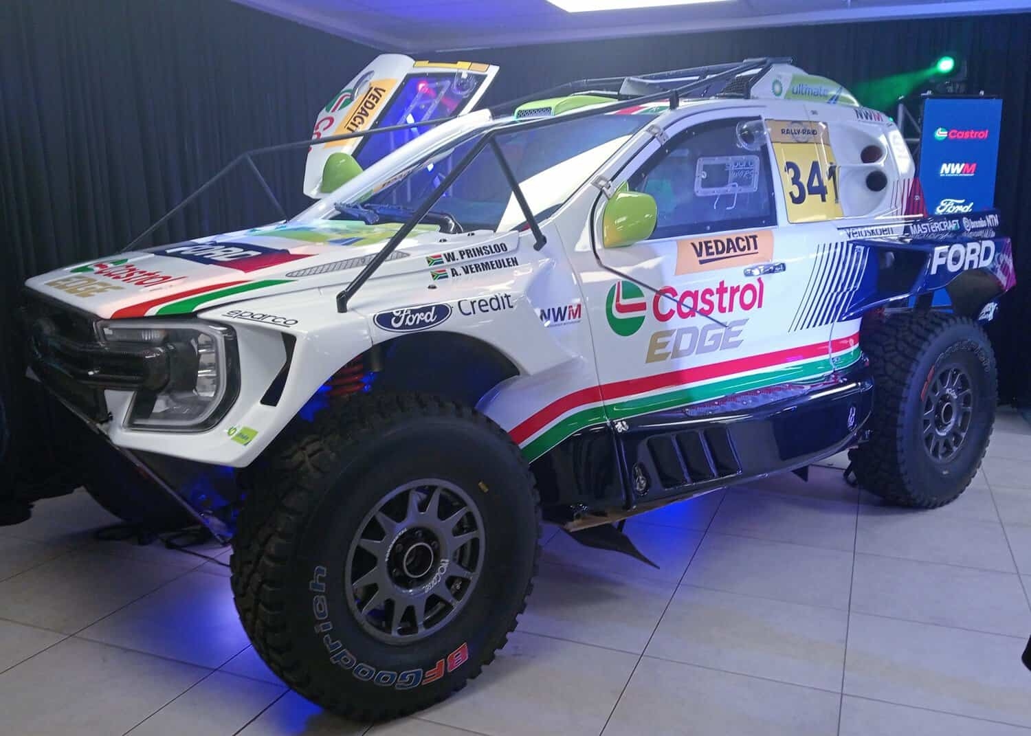 Wraps come off of Ford's 2025 Rally Raid Series challenger