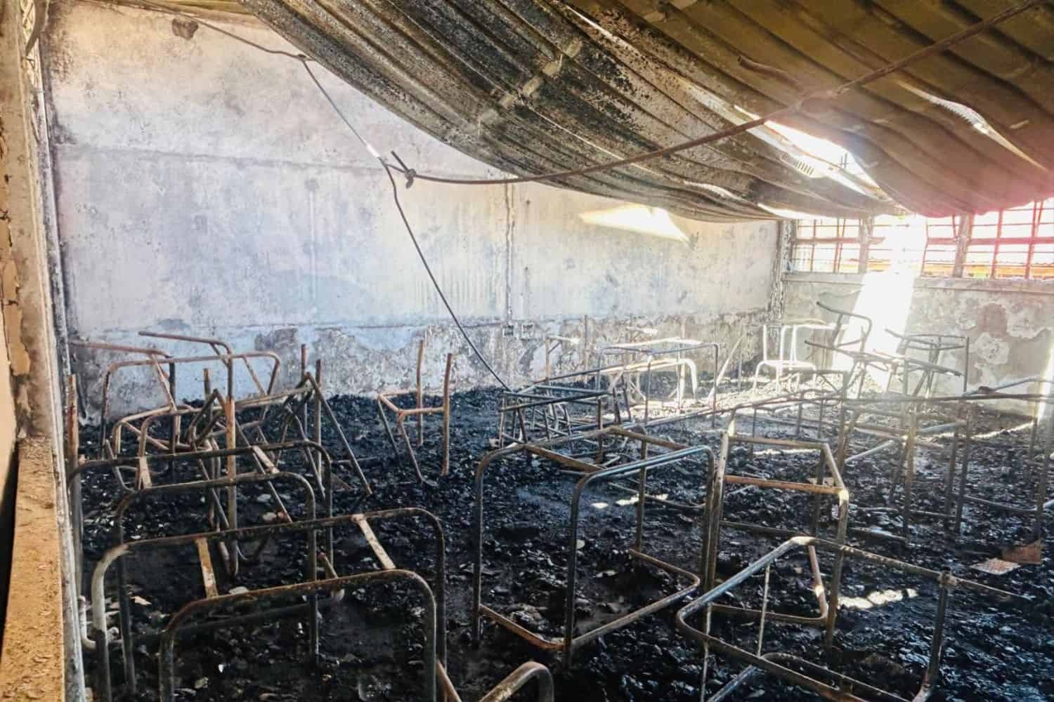 What were you doing at 11? Not setting fire to a school, I hope