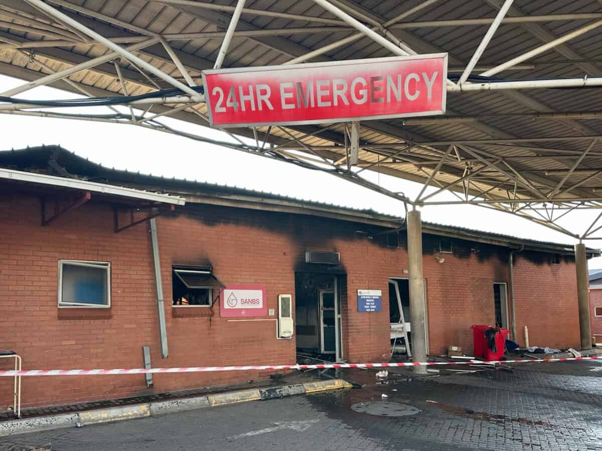 Suspicious fires rock Tembisa Hospital during SIU probe