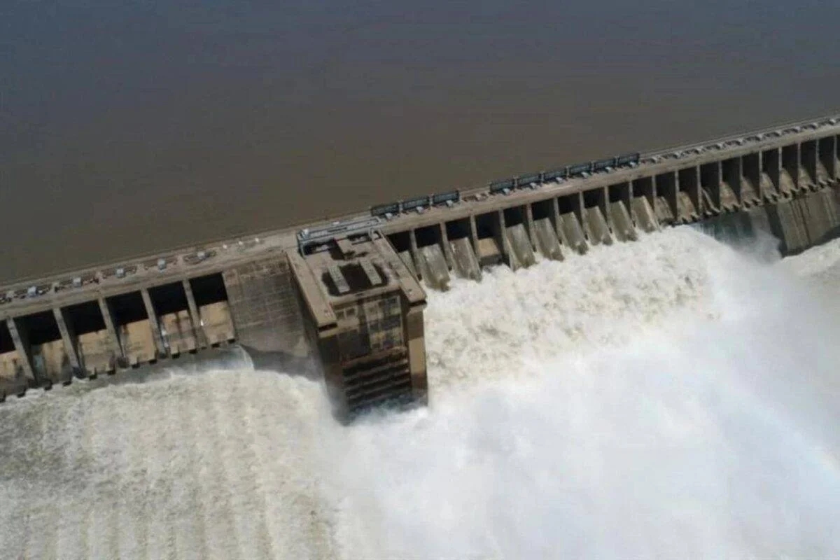 The Vaal Dam stands at double capacity than it did last year
