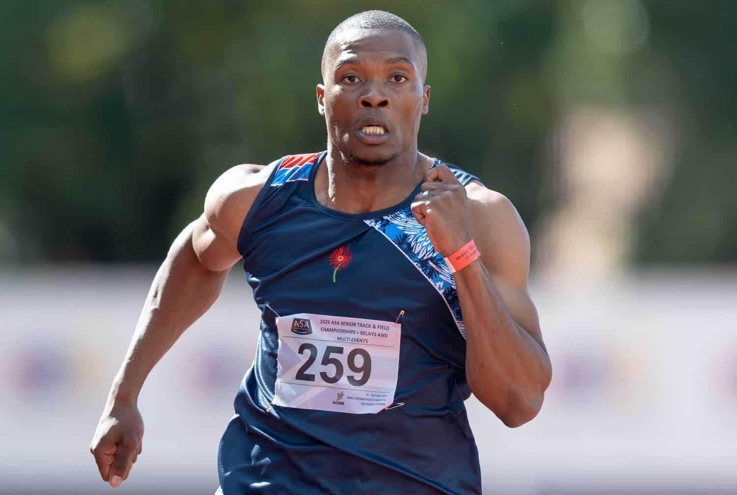 Injury scare for comeback star Gift Leotlela at SA Athletics Championships