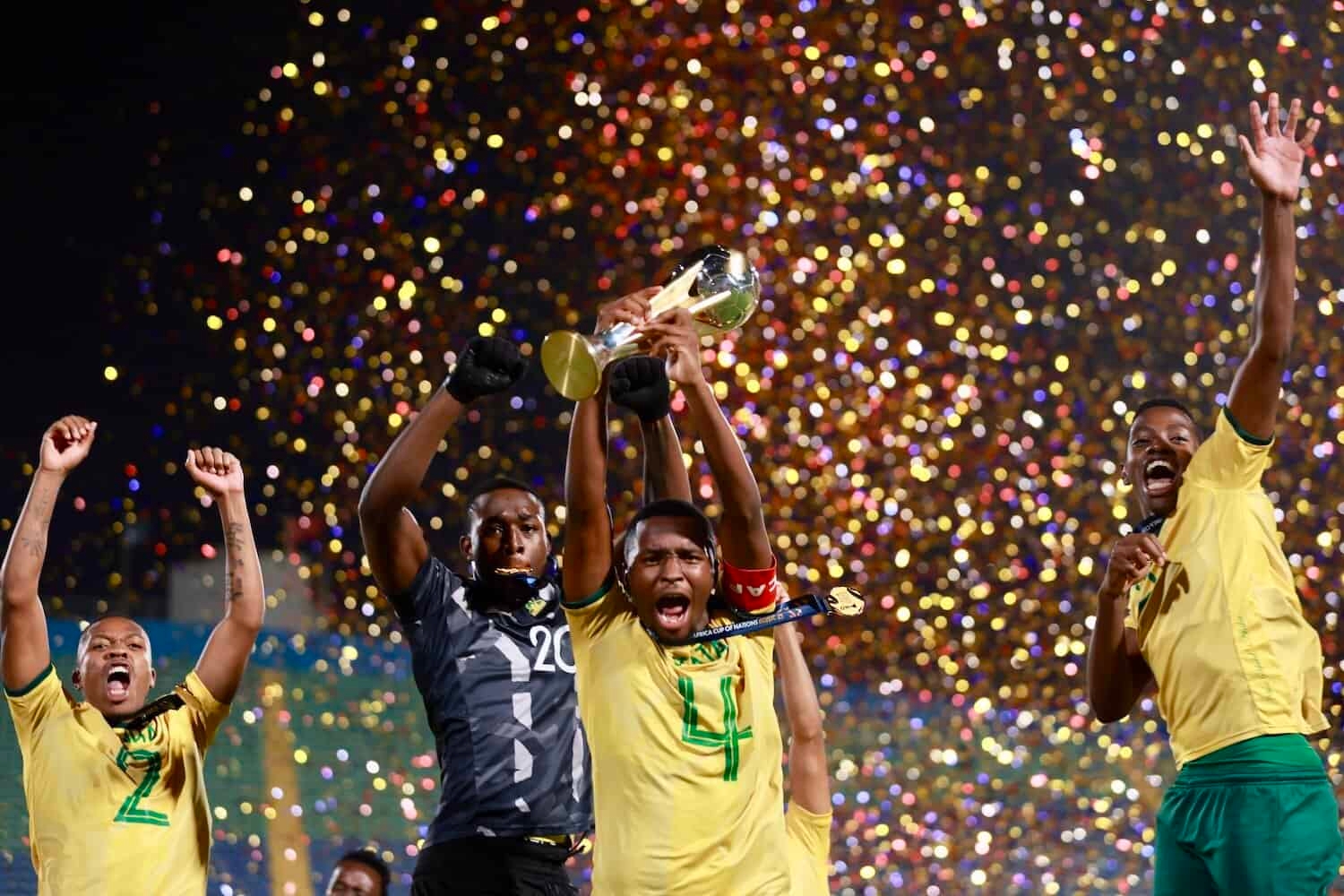 Broos gives advice to Amajita players after AFCON triumph