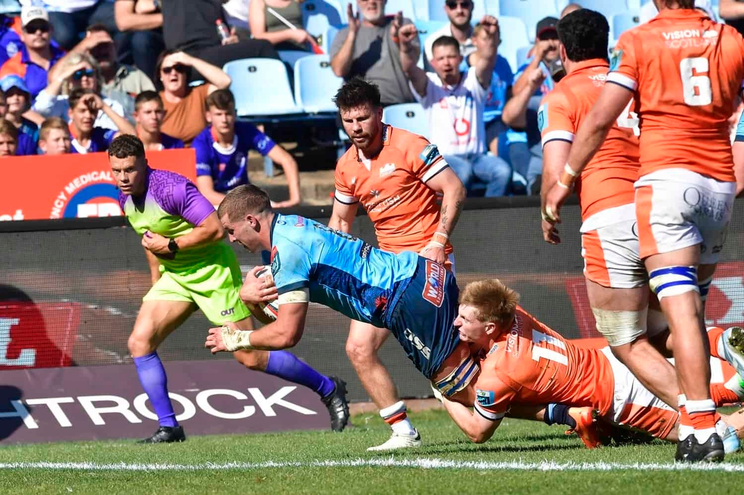 URC Result: Bulls arm-wrestle into semi-finals through 11-try thriller against Edinburgh