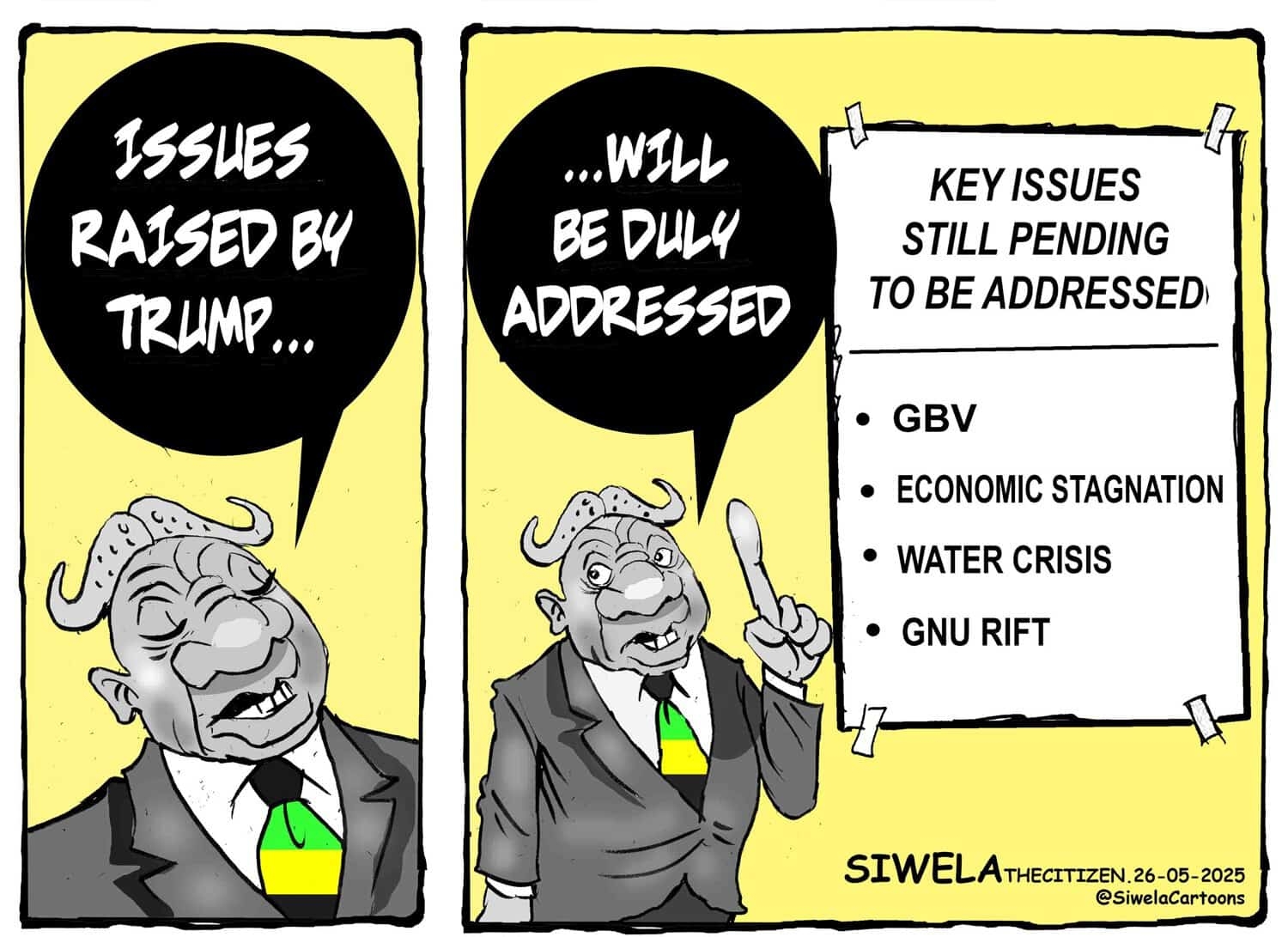 Cartoon of the day: 26 May 2025
