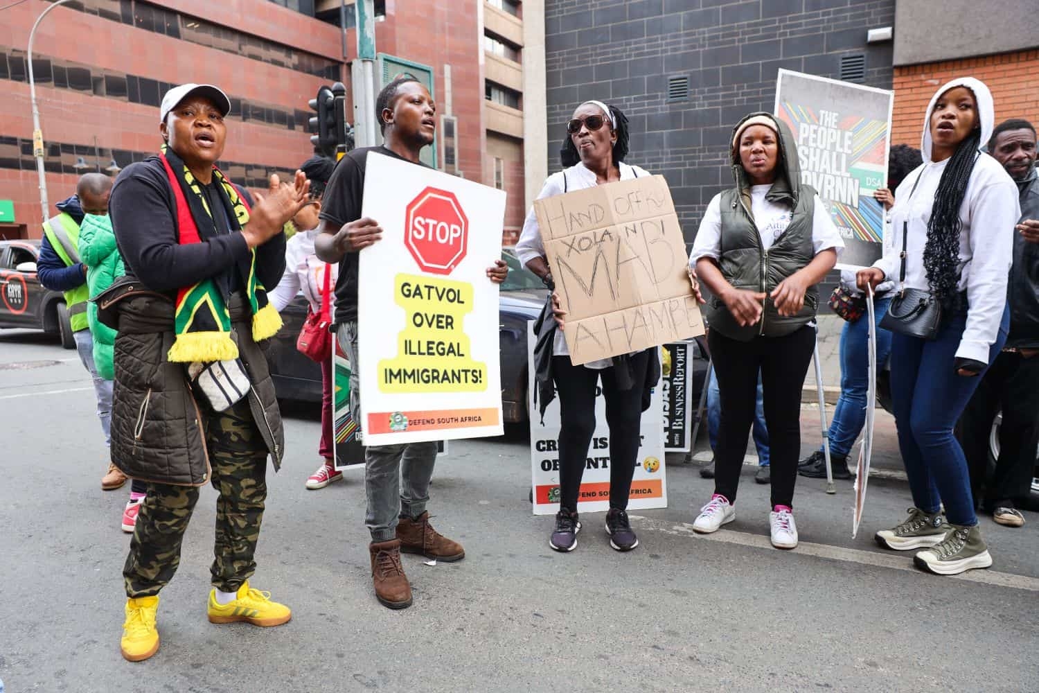 Marches against illegal immigrants spread across South Africa