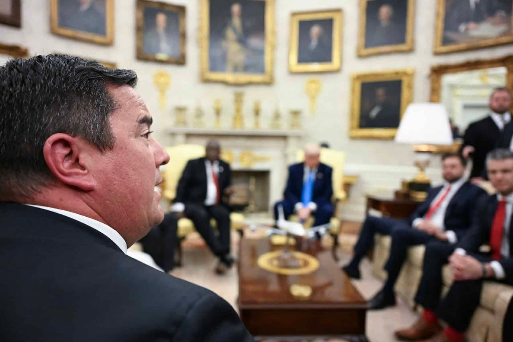 DA calls for action to address farm murders after Trump meeting