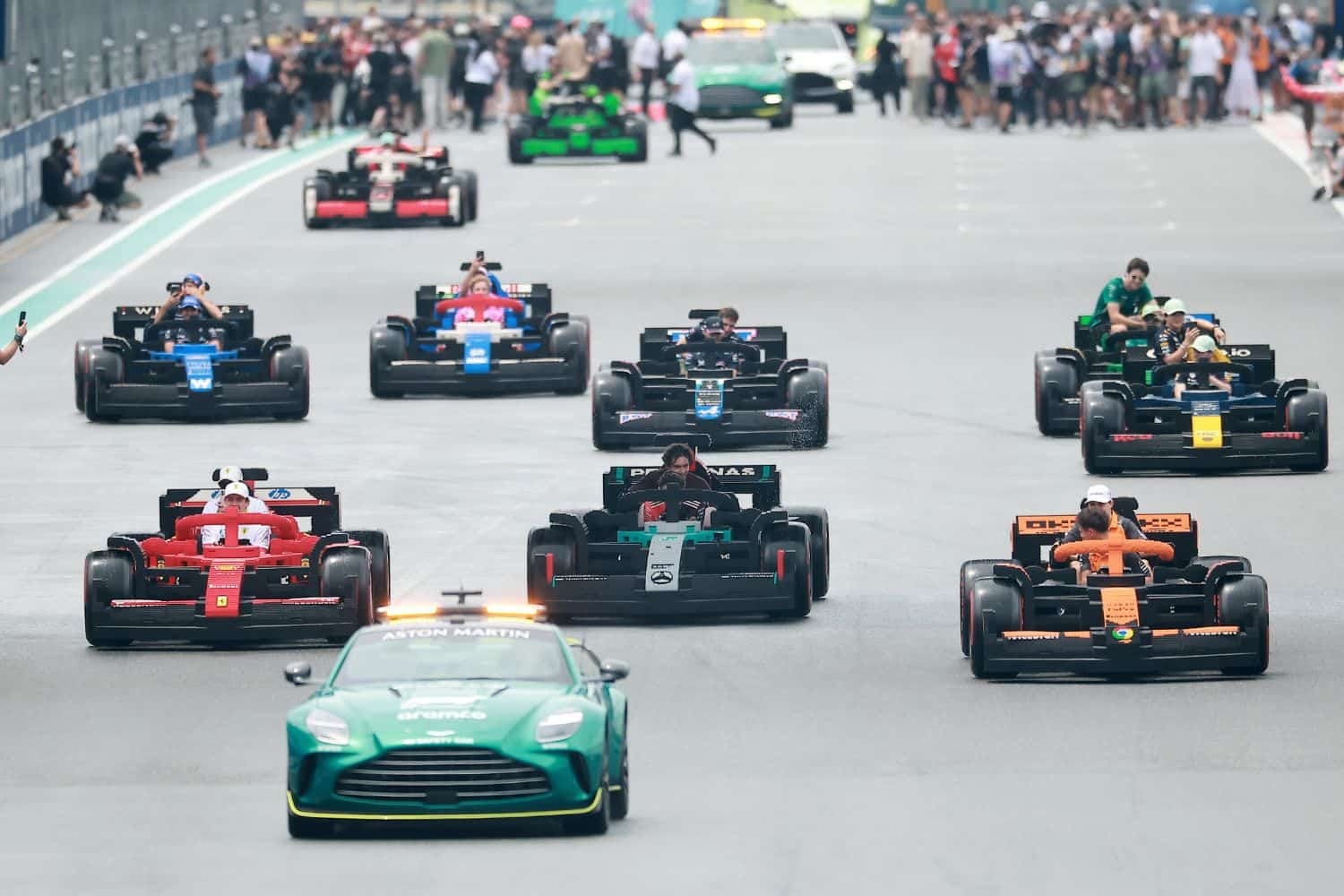 Lego Formula One cars at Miami Grand Prix ignites F1 fever in SA