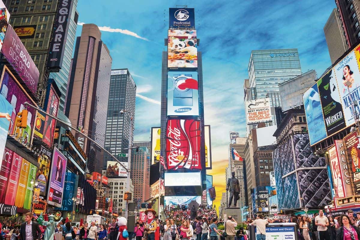 Bustling New York