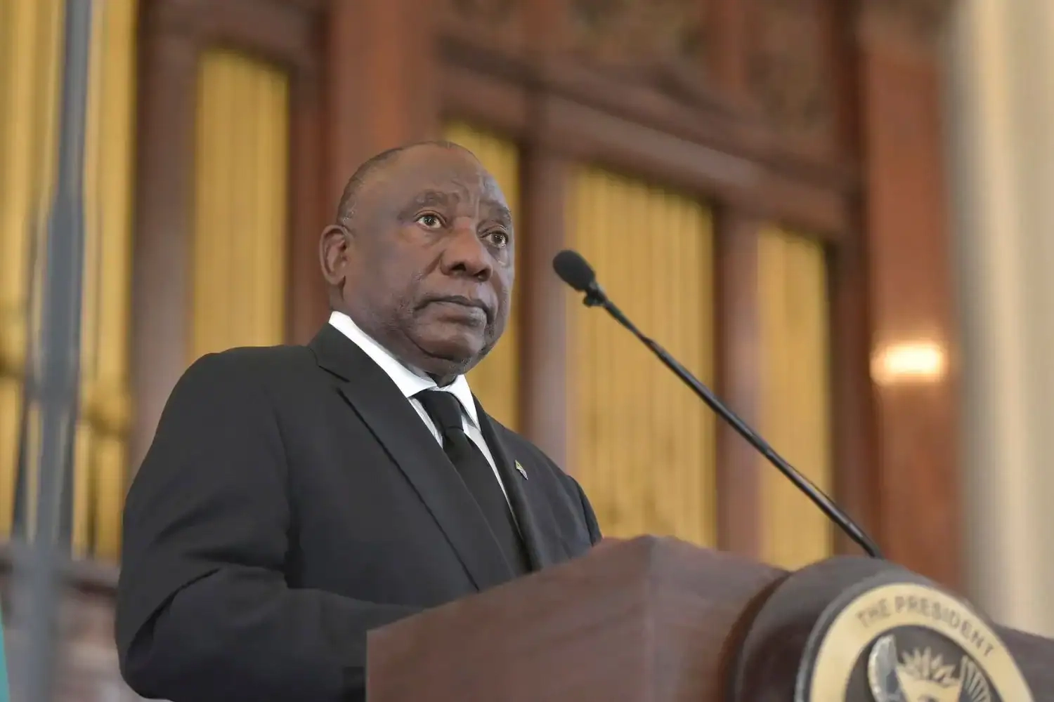 Uh, am I not African, Mr Ramaphosa?