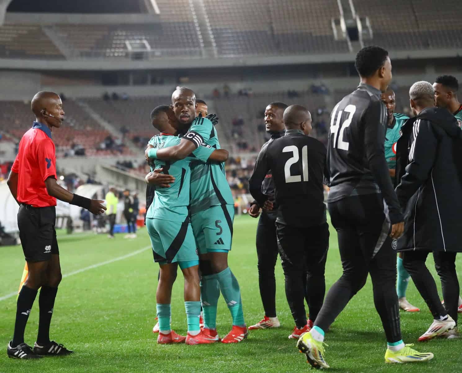 Pirates' Nkota strikes to take down SuperSport United