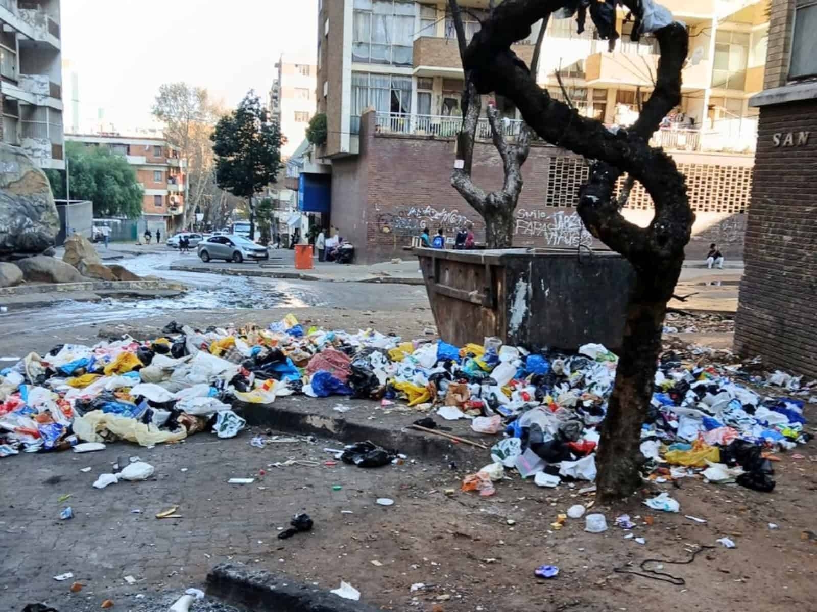 One million kilograms of trash cleared from Johannesburg CBD in under four months