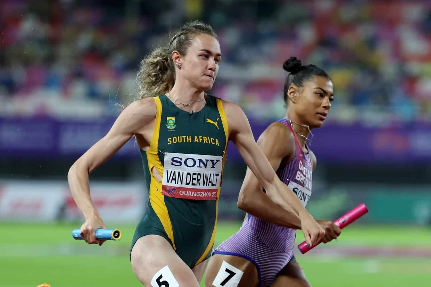 SA sprinters on fire as all four teams qualify for finals at World Relays