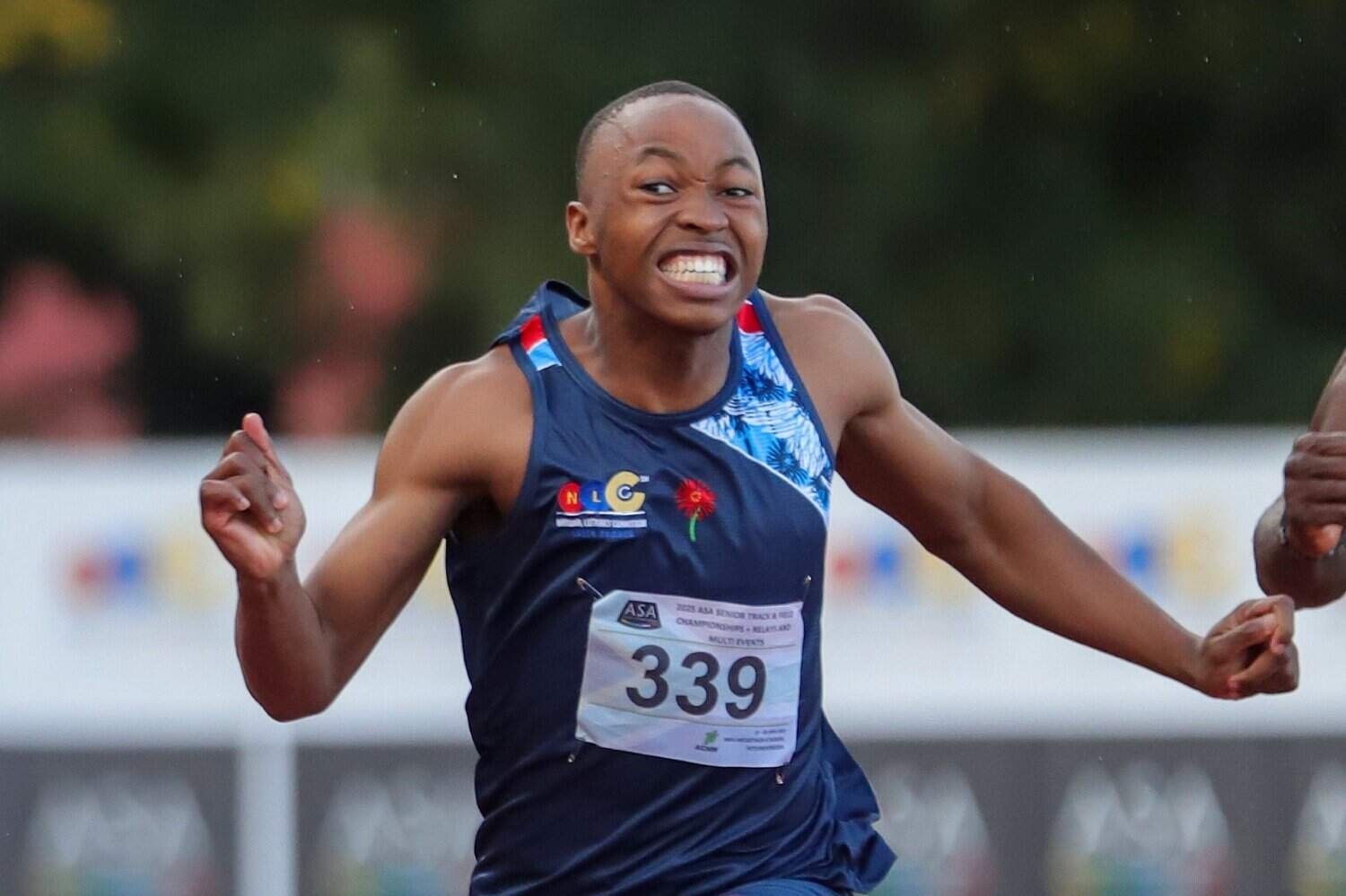 Bayanda Walaza aims for faster times after breaking SA junior record