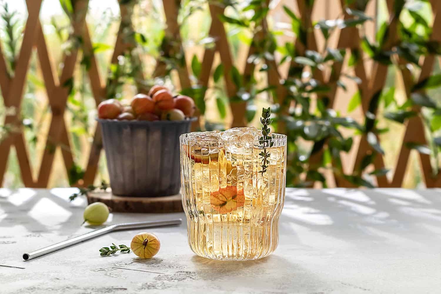 Recipe of the day: Golden garden spritz cocktail