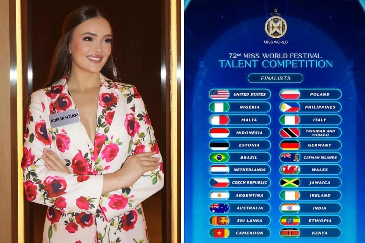 SA misses out on Miss World 2025 'Talent Competition' final